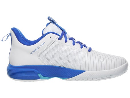 KSwiss Ultrashot Light White/Dazzling Blue Mens Shoes