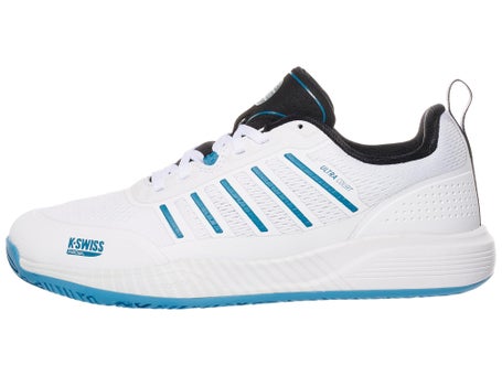 KSwiss Ultra Court Padel White/Black/Blue Mens Shoes