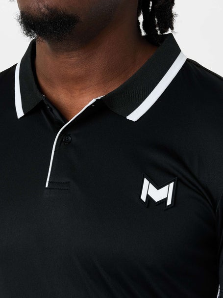 Mouratoglou Apparel Mens Core Match Polo - Black