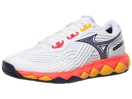 Mizuno Wave Enforce Tour 2 White/Coral Mens Shoes