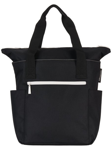Maggie Mather Racquet/Paddle Tote Black/Sea Salt