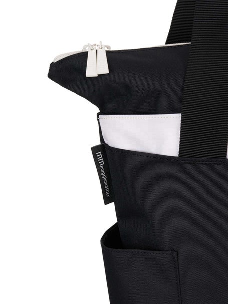 Maggie Mather Racquet/Paddle Tote Black/Sea Salt