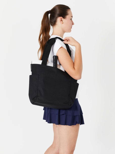 Maggie Mather Racquet/Paddle Tote Black/Sea Salt