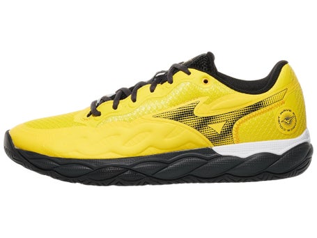 Mizuno Wave Enforce Court Yellow/Black Mens Shoes