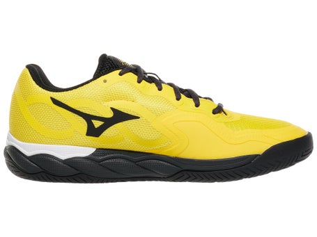 Mizuno Wave Enforce Court Yellow/Black Mens Shoes