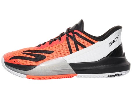 Skechers Baseline Bully Coral/Black Mens Shoes