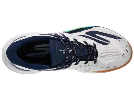 Skechers Baseline Bully Off White/Navy Mens Shoes