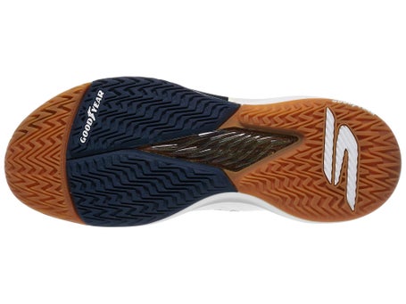 Skechers Baseline Bully Off White/Navy Mens Shoes