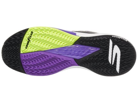 Skechers Baseline Bully White/Black/Purple Mens Shoes