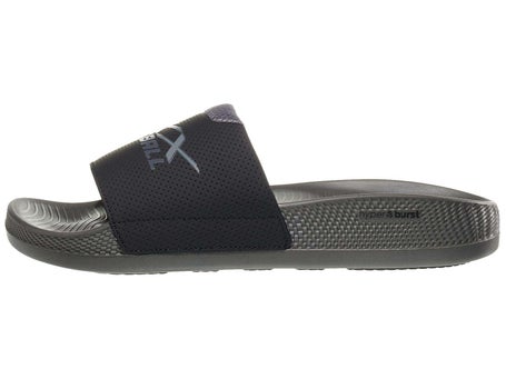 Skechers Hyper Slide Revive Grey/Black Mens Shoes