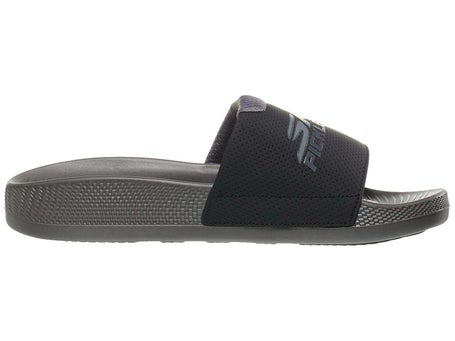 Skechers Hyper Slide Revive Grey/Black Mens Shoes
