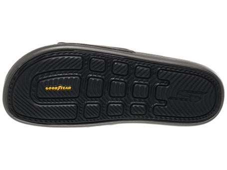 Skechers Hyper Slide Revive Grey/Black Mens Shoes