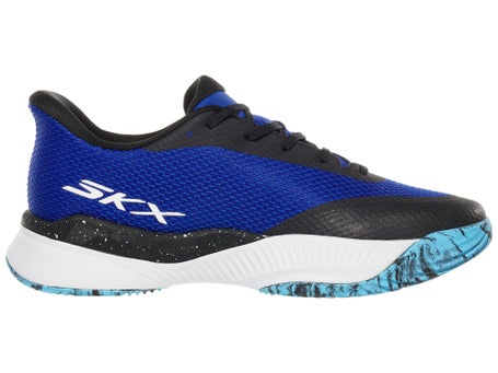 Skechers State Champ Black/Blue Mens Shoes 