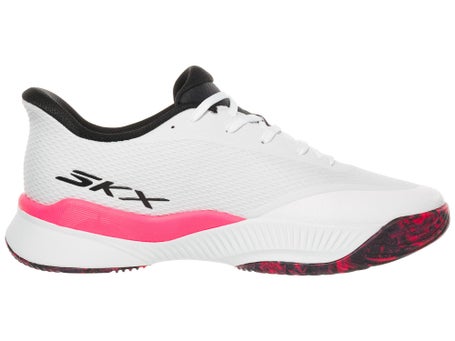 Skechers State Champ White/Black/Pink Mens Shoes 