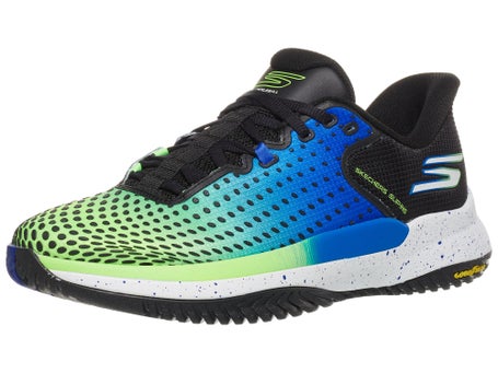 Skechers Viper Court Elite Bk/Blue Mens Pickle Shoes