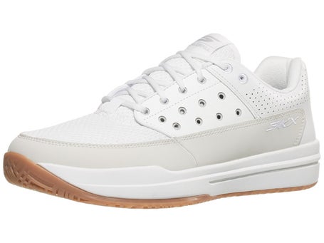 Skechers Viper Court Luxe Wh/Grey Mens Pickle Shoes