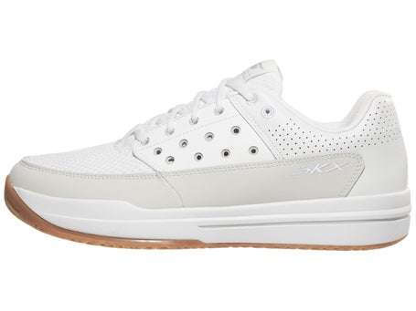 Skechers Viper Court Luxe Wh/Grey Mens Pickle Shoes