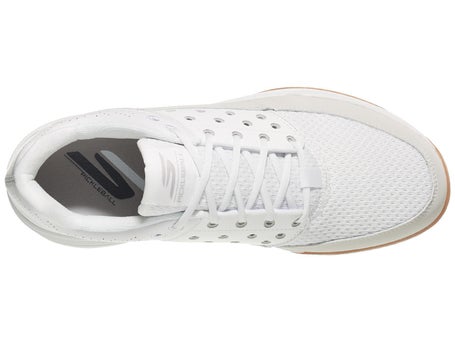 Skechers Viper Court Luxe Wh/Grey Mens Pickle Shoes