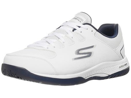 Skechers Viper Court 4E Wh/Ny Mens Pickleball Shoes