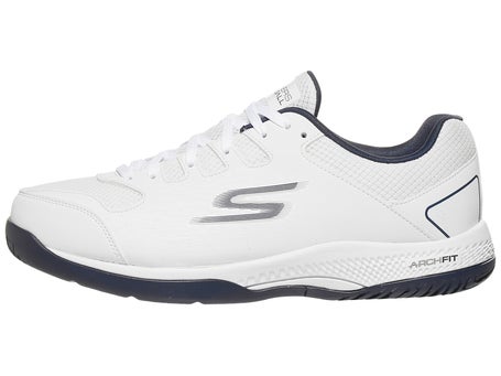 Skechers Viper Court 4E Wh/Ny Mens Pickleball Shoes