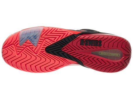 KSwiss Ultrashot 4 Black/Lava/Chili Mens Shoes