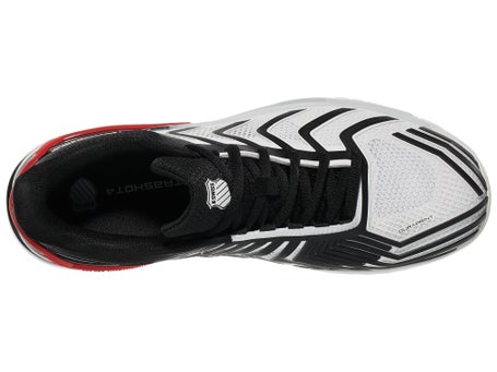 KSwiss Ultrashot 4 White/Black/Red Mens Shoes 