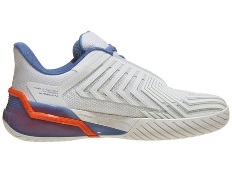 KSwiss Ultrashot 4 White/Infinity/Scarlet Mens Shoes