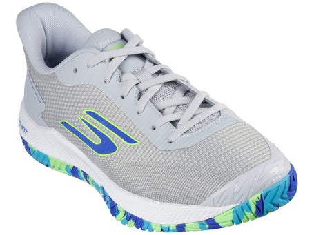 Skechers Viper Court Pro 2 Grey/Bl Mens Pickle Shoes