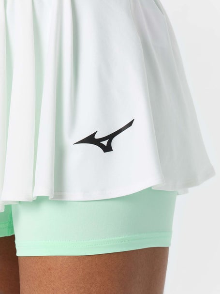 Mizuno Womens Flying Skirt - White/Bay