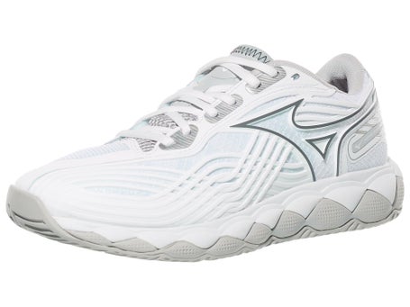 Mizuno Wave Enforce Tour 2 White/Silver Womens Shoes