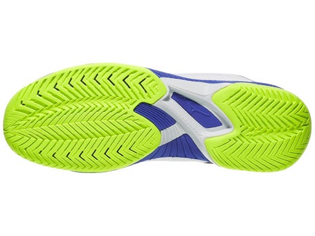 Mizuno Wave Exceed Court White/Dazzle Blue Mens Shoes