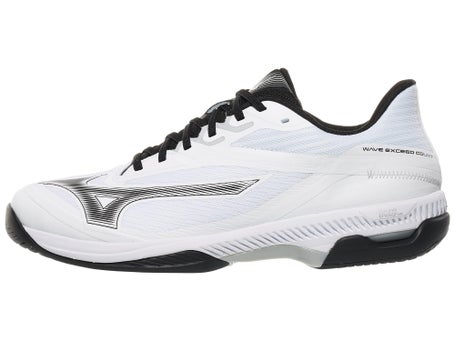 Mizuno Wave Exceed Court White/Black Mens Shoes 