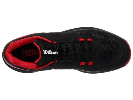 Wilson Hurakn Pro V2 Padel Black/Red Mens Shoes