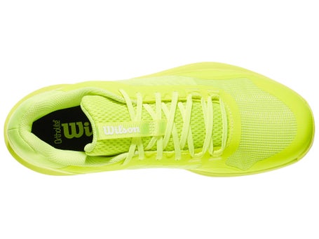 Wilson Hurakn Pro V2 Padel Yellow Mens Shoes