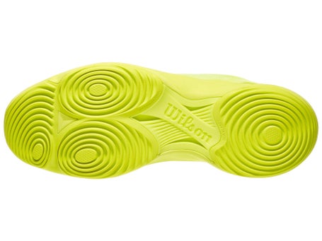 Wilson Hurakn Pro V2 Padel Yellow Mens Shoes
