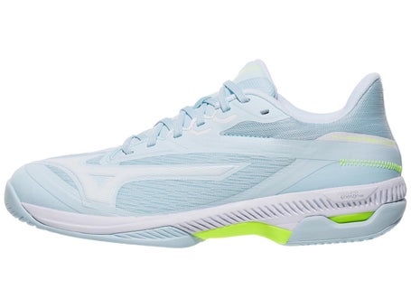 Mizuno Wave Exceed Court Ice Water/Yellow Womens Shoes