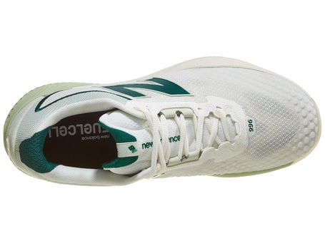 New Balance 996v6 D White/Marsh Green Mens Shoes