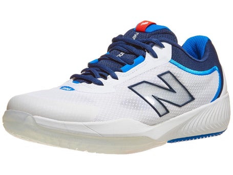 New Balance 996v6 D White/Team Navy Mens Shoes