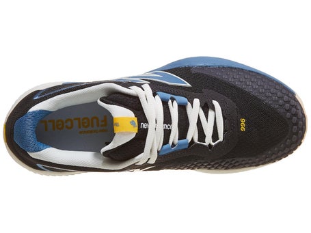 New Balance WC 996v6 B Black/Blue/Gold Womens Shoes