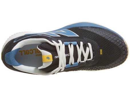 New Balance WC 996v6 D Black/Blue/Gold Womens Shoes