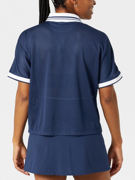 New Balance Womens Core Tournament Polo - Navy