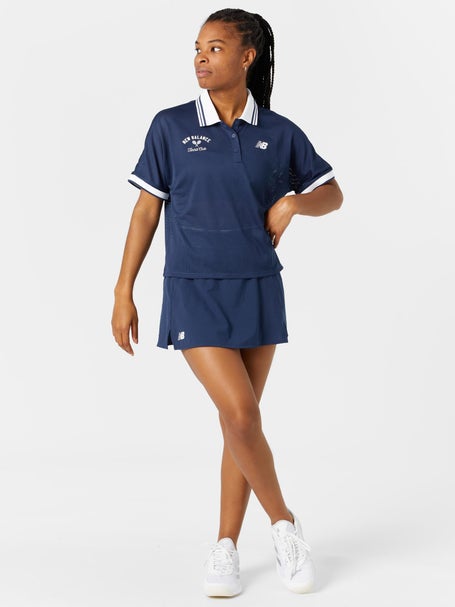 New Balance Womens Core Tournament Polo - Navy