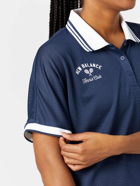 New Balance Womens Core Tournament Polo - Navy