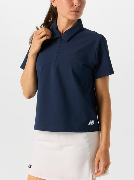 New Balance Womens Paris Tournament Crop Polo