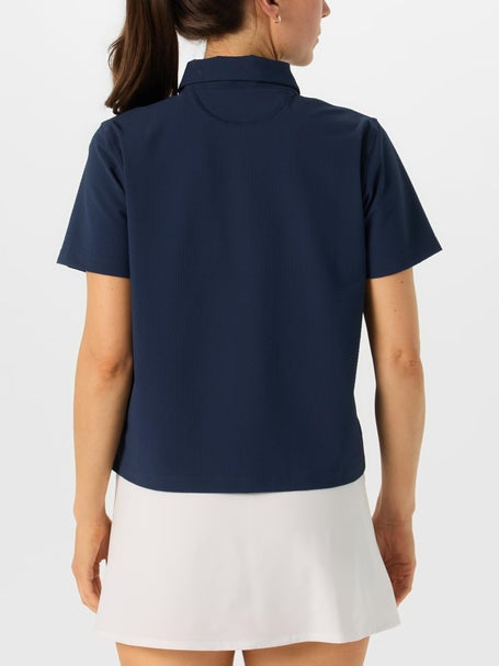 New Balance Womens Paris Tournament Crop Polo