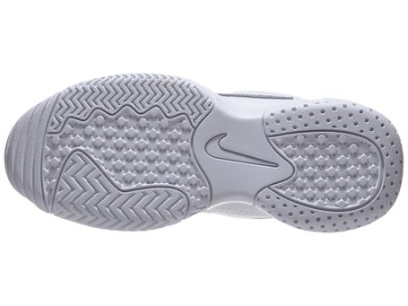 Nike Court Lite 2 White/Silver Junior Shoes