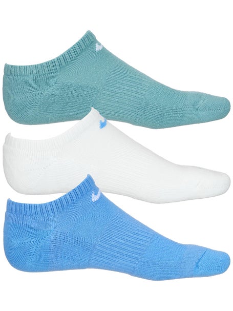 Nike Everyday Cushion No Show Socks 3-Pack Blue/White