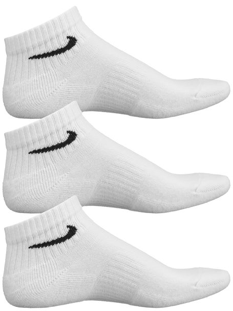 Nike Dri-Fit Cushion Quarter Sock 3-Pack White/Black