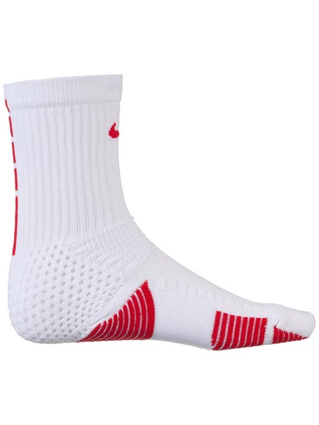 Nike Elite 2.0 Crew Sock White/Red