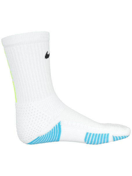 Nike Elite 2.0 Crew Sock White/Volt